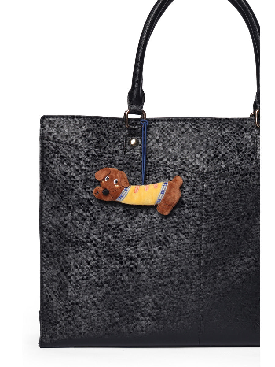 paw pluff charm - Brown