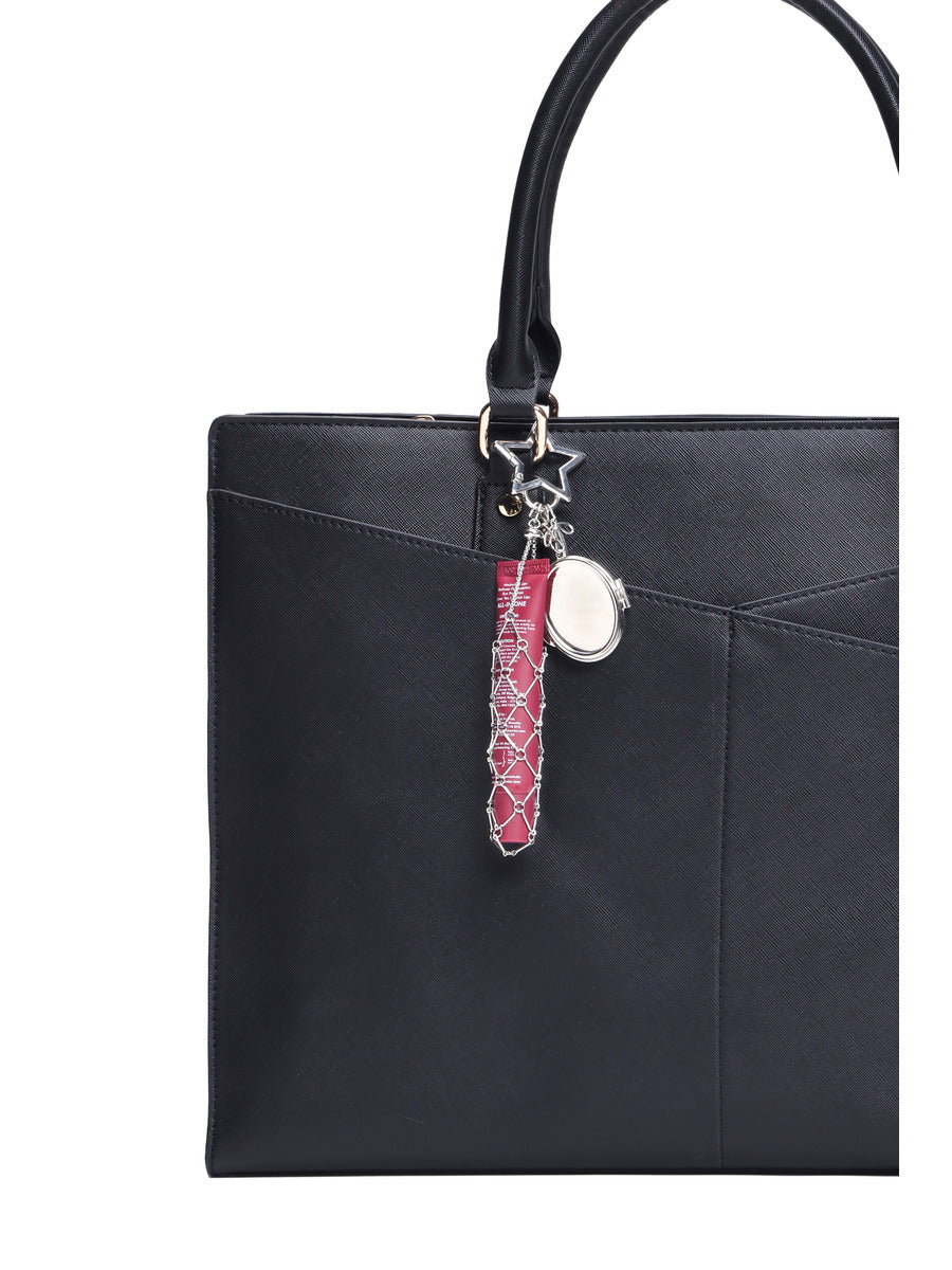 Stargaze Lipgloss holder charm - Silver