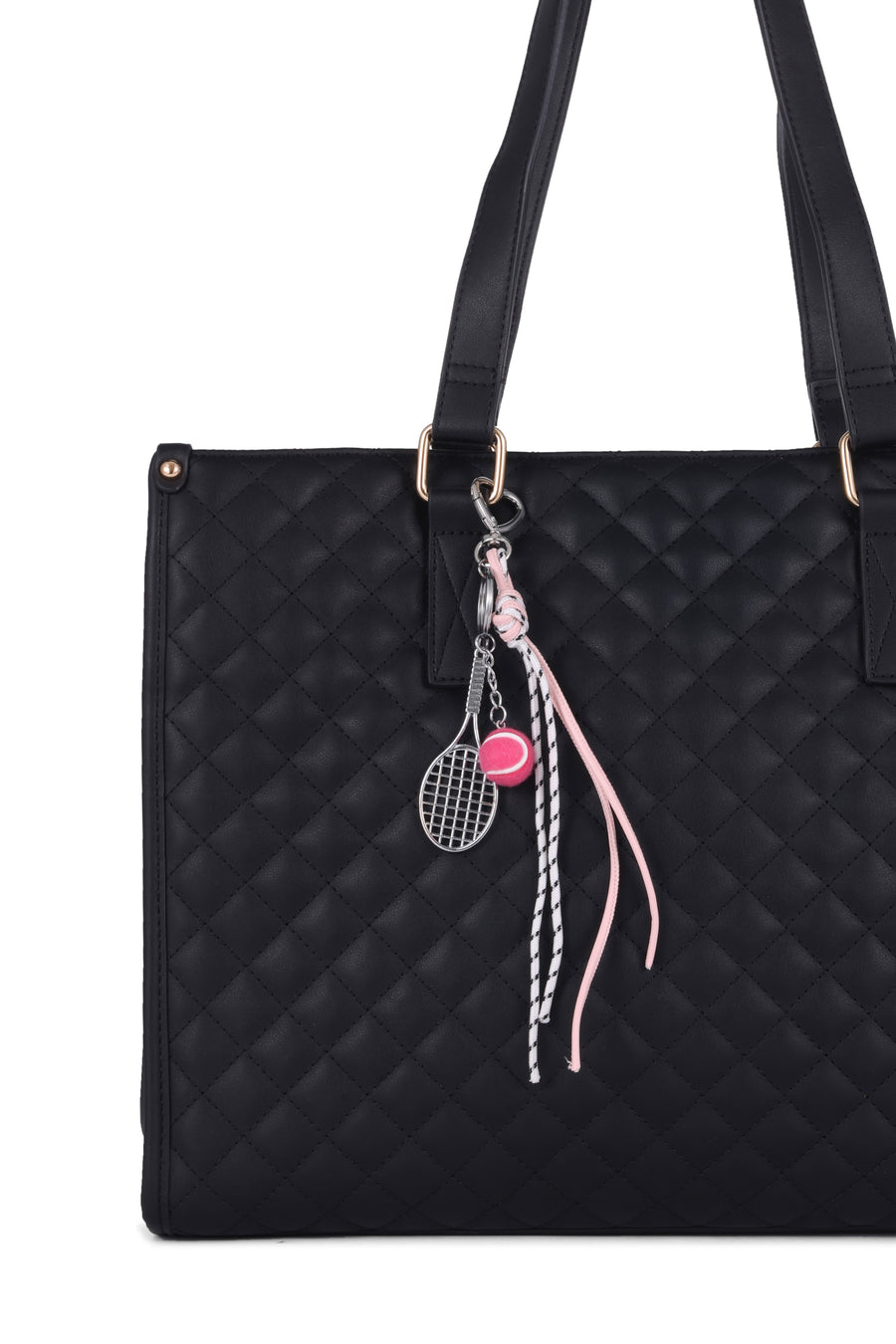 Pink courtella charm