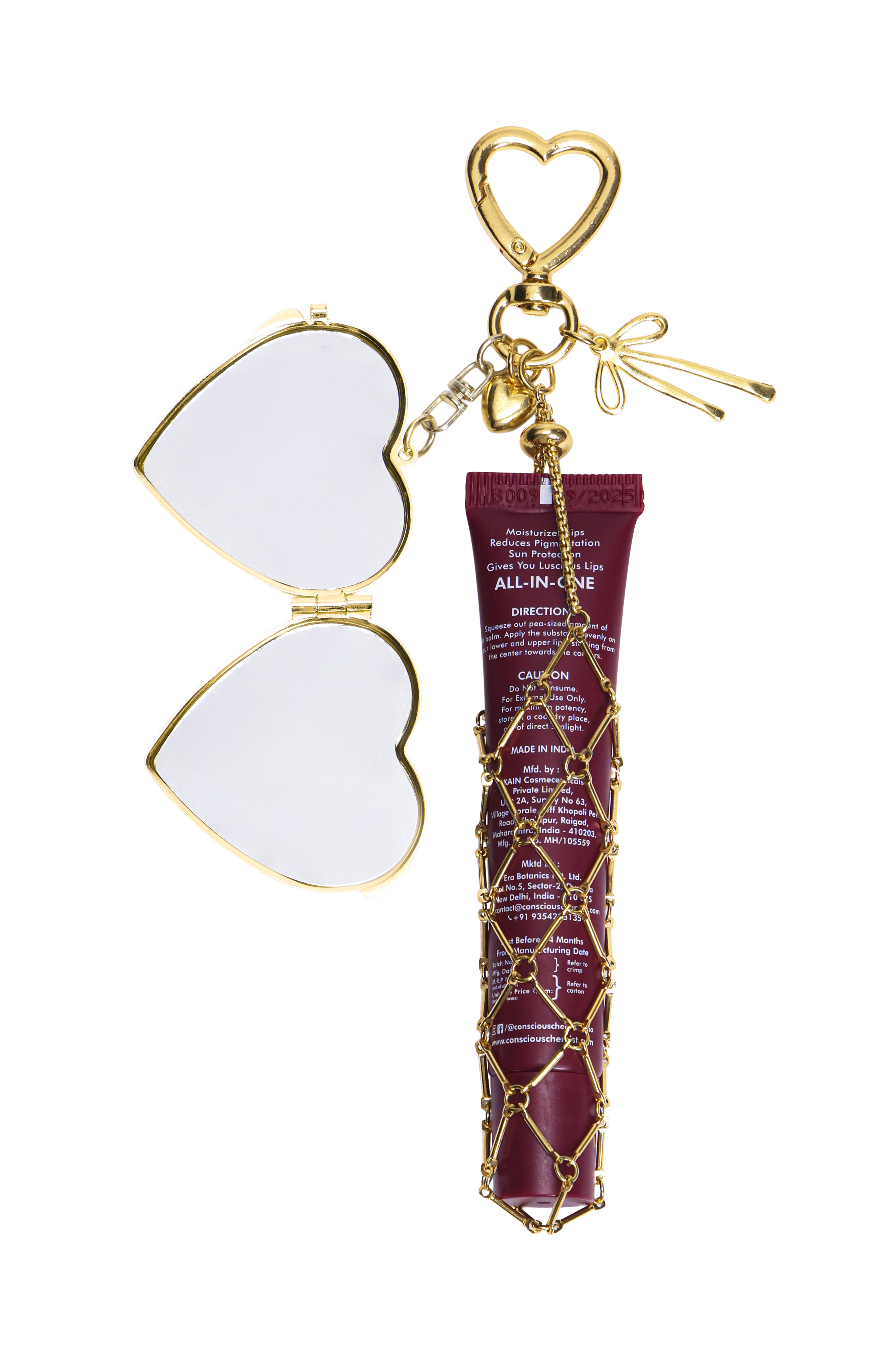 Goldmine Lipgloss holder charm