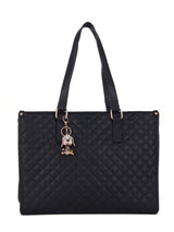 Blingy paw charm - Black/Beige
