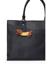 paw pluff charm - Brown