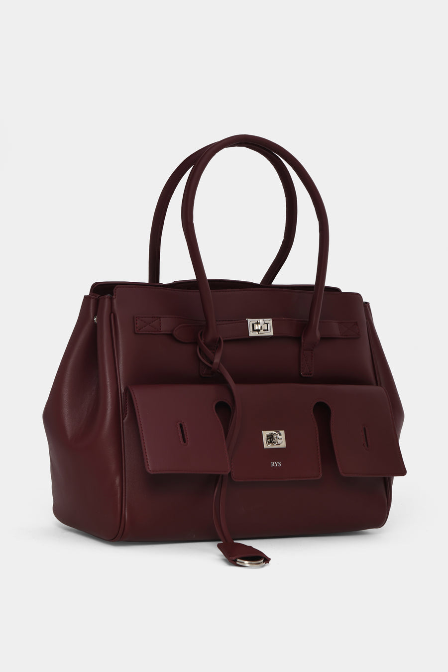 Evara Tote - wine
