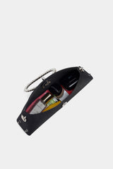 Luna Ring Clutch - black